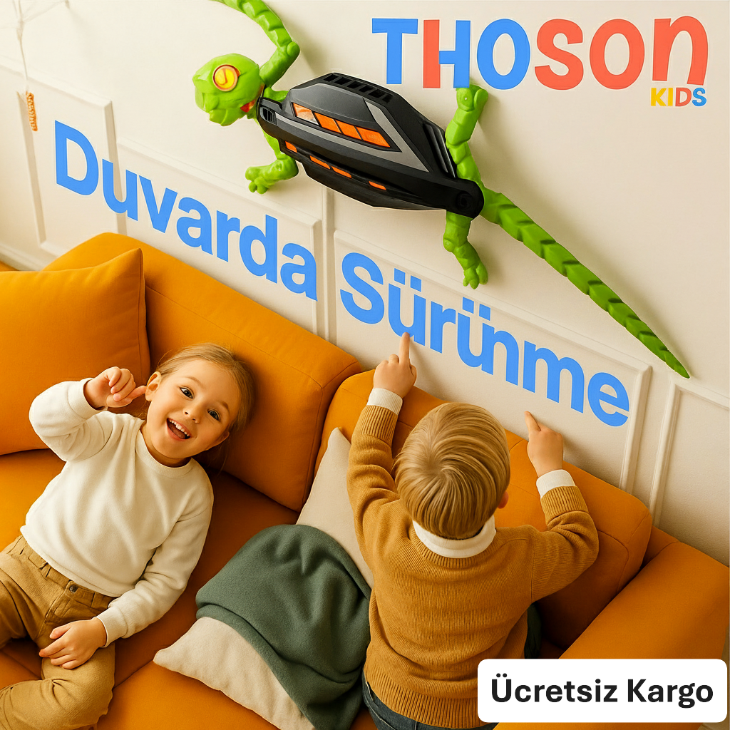 Thoson Kids™ – Duvarda Gezen Bukalemun